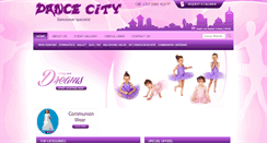Desktop Screenshot of dancecity.ie